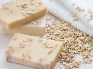 Jabón Artesanal de Avena y Miel-