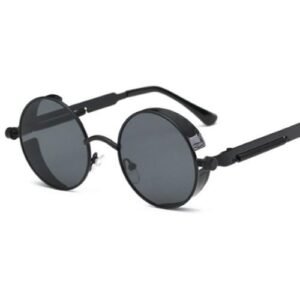 Gafas de sol con lente redonda,