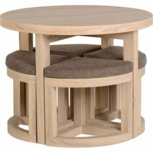 Mesa de madera para jardin